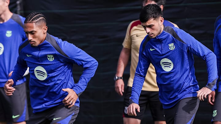 Raphinha (left) and Pedri (right) put in very good performances over the weekend in the victory vs. Sevilla.