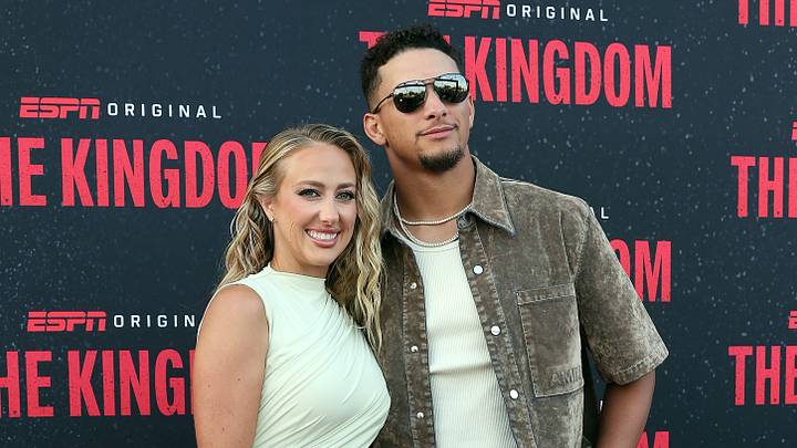 Brittany and Patrick Mahomes