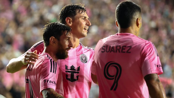 Lionel Messi (left) enjoyed another starring performance for Inter Miami.