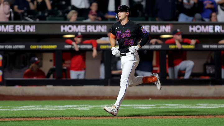 New York Mets first baseman Jared Young has been a pleasant surprise this season. New York Mets first baseman Jared Young has been a pleasant surprise this season.