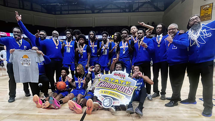 Lackey captured the 2026 MPSSAA boys basketball state championship.