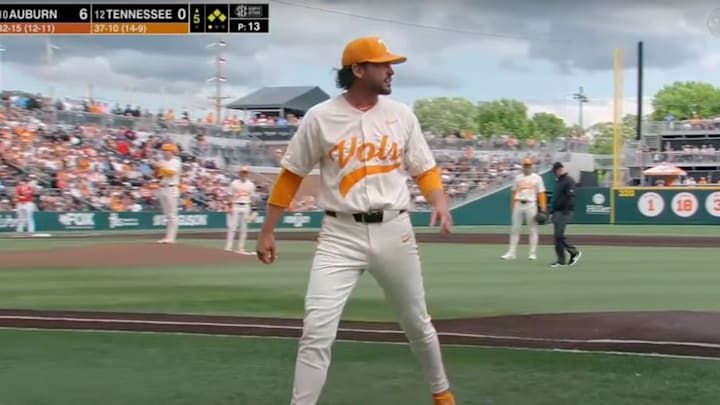 Tony Vitello gets tossed against Auburn.