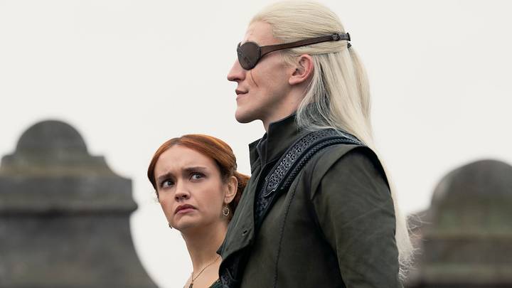 Aemond Targaryen (Ewan Mitchell) and Alicent Hightower (Olivia Cooke) House of the Dragon. Aemond Targaryen (Ewan Mitchell) and Alicent Hightower (Olivia Cooke) House of the Dragon.