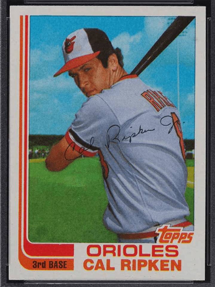 Cal Ripken Jr.'s most graded cards and prices