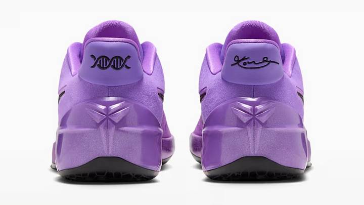 The Nike Kobe A.D. Protro "Purple Stardust" colorway. The Nike Kobe A.D. Protro "Purple Stardust" colorway.