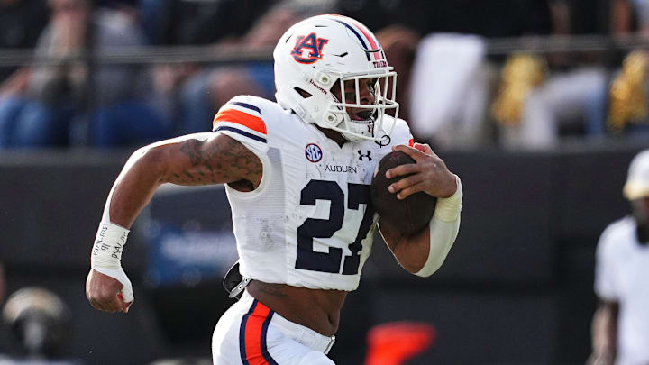 Auburn Tigers running back Jarquez Hunter has been under-utilized and could help with the Tigers' interception problem.