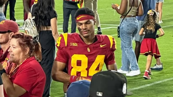 USC Trojans wide receiver Charles Ross / @c4.baller / Instagram USC Trojans wide receiver Charles Ross / @c4.baller / Instagram
