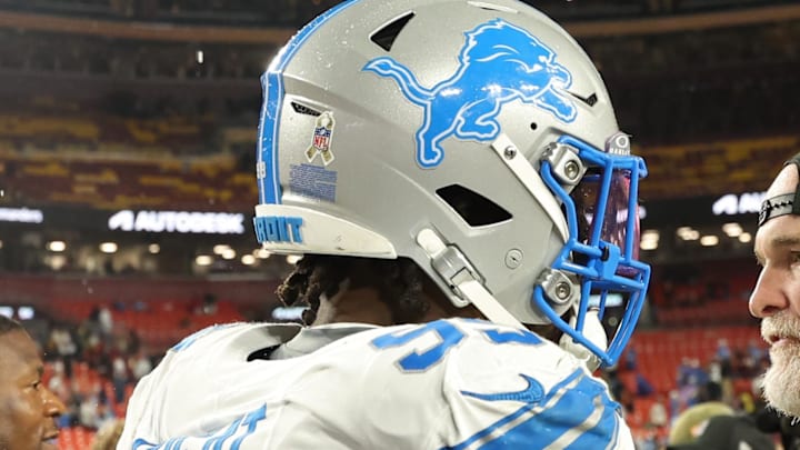 Detroit Lions defensive end Tyrus Wheat (99).