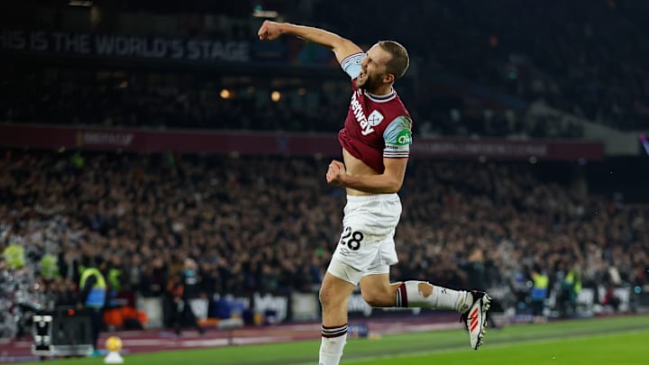 Tomas Soucek et West Ham se sont imposés 