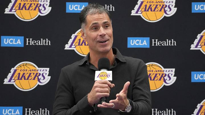 Los Angeles Lakers general manager Rob Pelinka