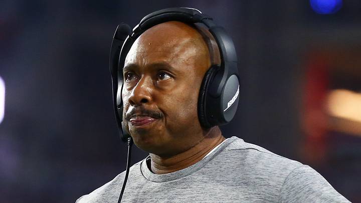Los Angeles Rams wide receivers coach Eric Yarber. Los Angeles Rams wide receivers coach Eric Yarber.