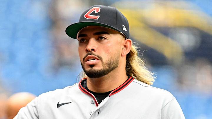 Jul 24, 2026; St. Petersburg, Florida, USA; Cleveland Guardians third baseman Gabriel Arias (13) before the start of the game against the Tampa Bay Rays at Tropicana Field. Mandatory Credit: Jonathan Dyer-Imagn Images Jul 24, 2026; St. Petersburg, Florida, USA; Cleveland Guardians third baseman Gabriel Arias (13) before the start of the game against the Tampa Bay Rays at Tropicana Field. Mandatory Credit: Jonathan Dyer-Imagn Images