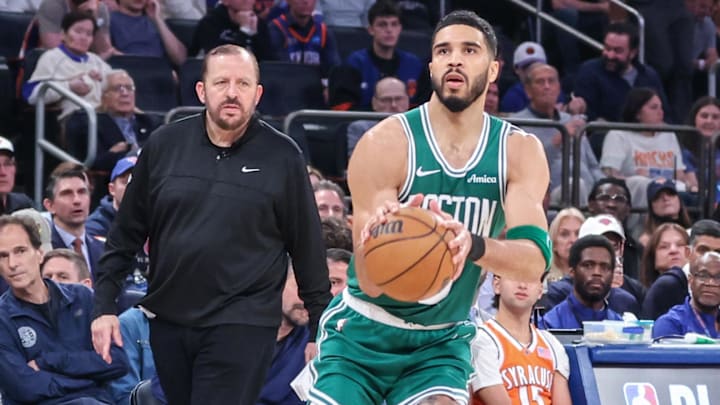 Tatum scored 22 points to go along with nine rebounds and seven assists in Boston’s win.