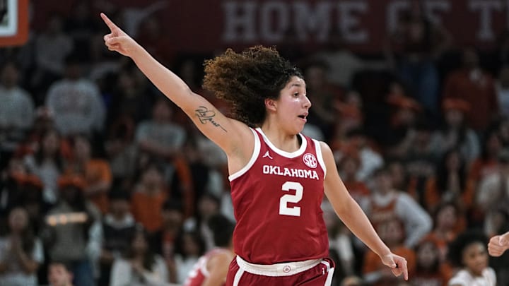 Oklahoma guard Aaliyah Chavez 