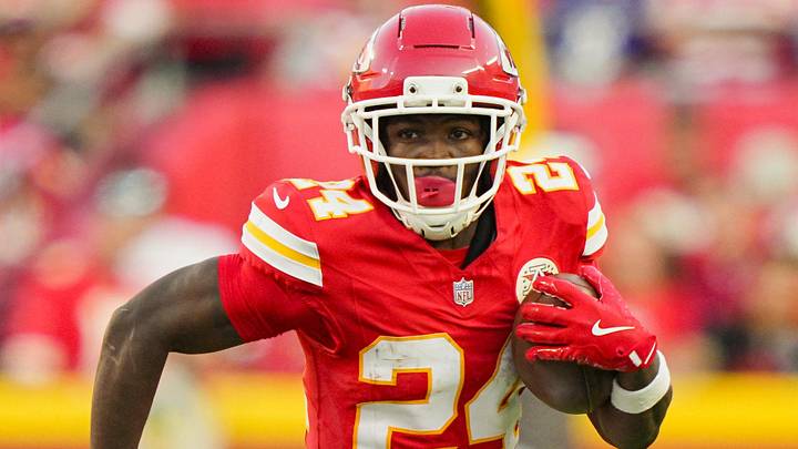 Kansas City Chiefs running back Brashard Smith Kansas City Chiefs running back Brashard Smith