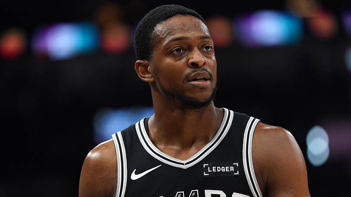 May 28, 2026; San Antonio, Texas, USA; San Antonio Spurs guard De'aaron Fox (4) in the first half during game six of the western conference finals for the 2026 NBA playoffs at Frost Bank Center. Mandatory Credit: Dustin Safranek-Imagn Images
