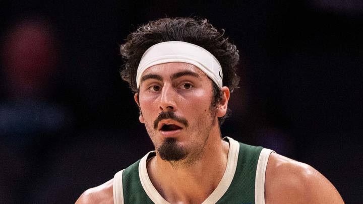 Milwaukee Bucks forward Jaime Jaquez Jr. (24) brings the ball up court during the second quarter at Spectrum Center on October 11, 2026.