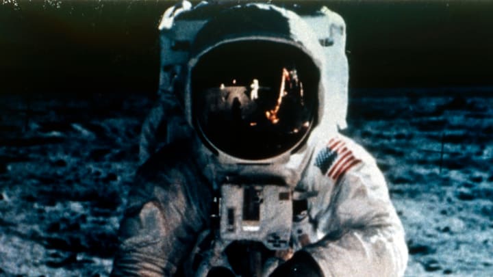 Buzz Aldrin, moon man.