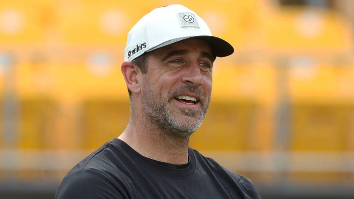 Pittsburgh Steelers quarterback Aaron Rodgers Pittsburgh Steelers quarterback Aaron Rodgers