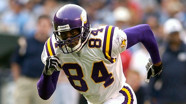 Former Minnesota Vikings wide receiver Randy Moss