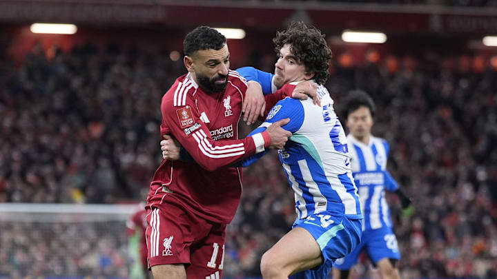 Liverpool v Brighton and Hove Albion - Emirates FA Cup - Fourth Round - Anfield Liverpool v Brighton and Hove Albion - Emirates FA Cup - Fourth Round - Anfield