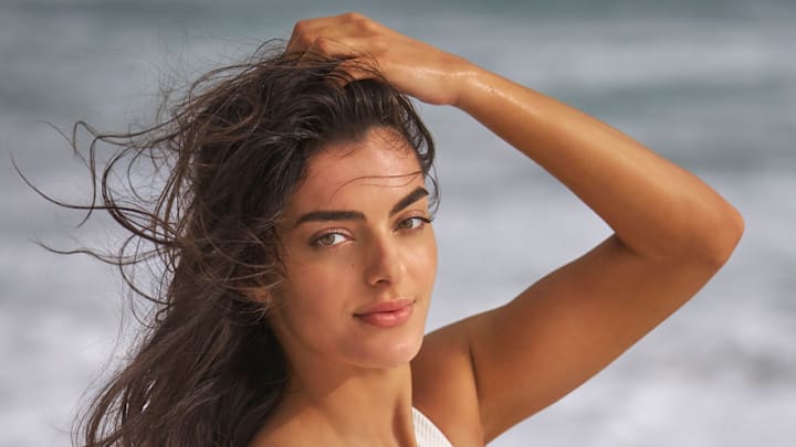 Toni Breidinger was photographed by Ben Horton at The Boca Raton. 