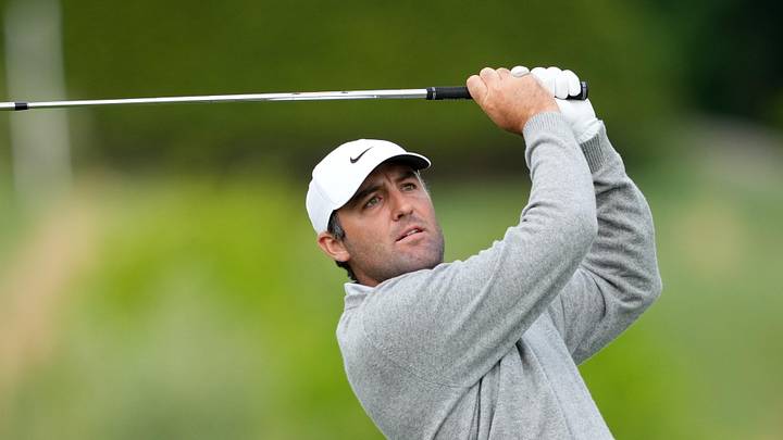 Scottie Scheffler started well in his PGA Championship title defense.