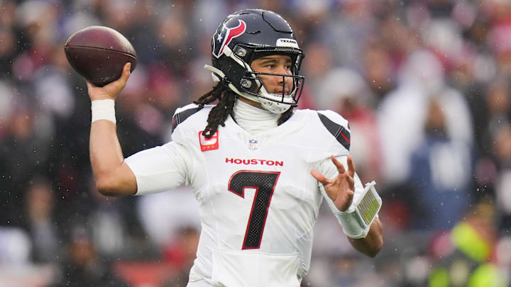 The Texans can extend C.J. Stroud or wait to draft another quarterback in a loaded 2027 class. The Texans can extend C.J. Stroud or wait to draft another quarterback in a loaded 2027 class.