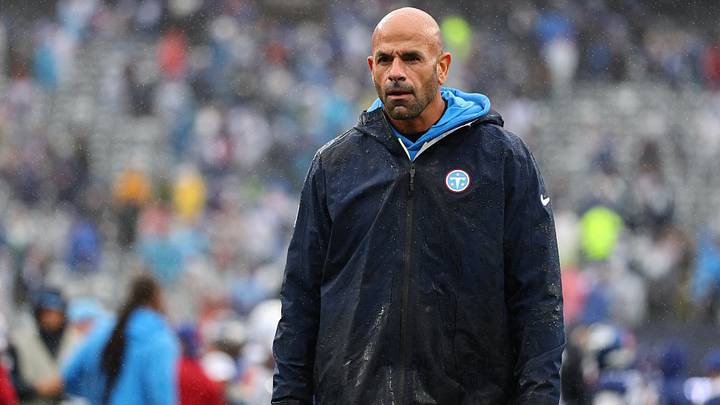Sep 27, 2026; East Rutherford, New Jersey, USA;  Tennessee Titans head coach Robert Saleh walks off the field after the game against the New York Giants at MetLife Stadium.  Mandatory Credit: Vincent Carchietta-Imagn Images