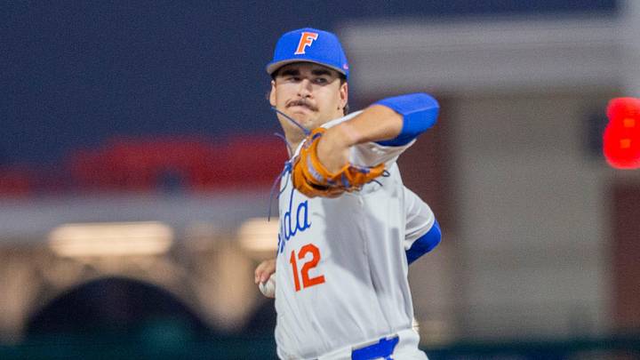 Florida's Liam Peterson will get the start on the mound against Alabama. Florida's Liam Peterson will get the start on the mound against Alabama.