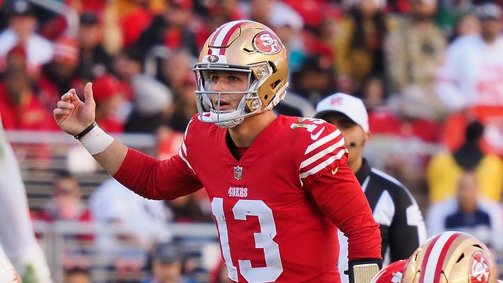 San Francisco 49ers quarterback Brock Purdy (13) San Francisco 49ers quarterback Brock Purdy (13)
