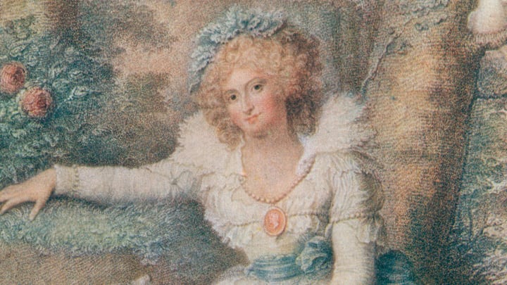 'Mrs. Fitzherbert', 1792. Artist: Jean Conde.