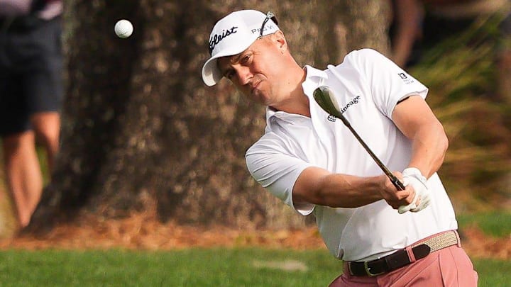 Justin Thomas shot a 68 in his opening round at the Players.