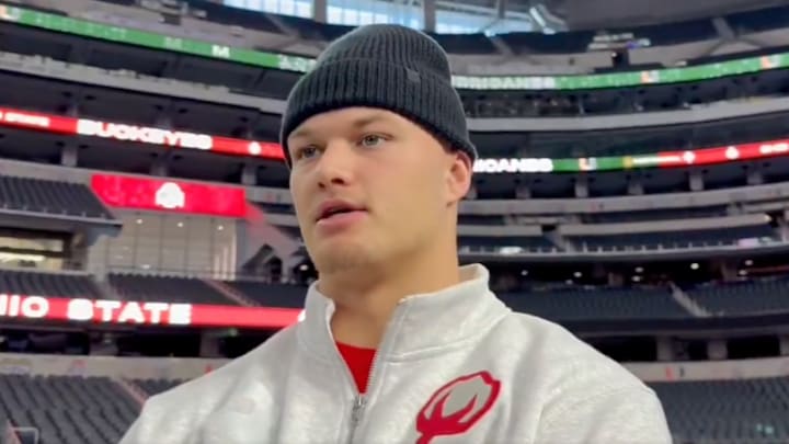 Ohio State backup quarterback Lincoln Kienholz discussed the possibility of transferring. Ohio State backup quarterback Lincoln Kienholz discussed the possibility of transferring.