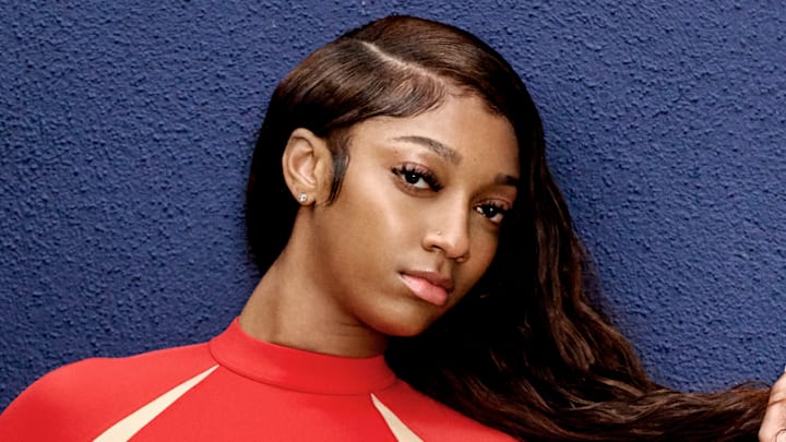 Angel Reese was photographed by Yu Tsai in Los Angeles