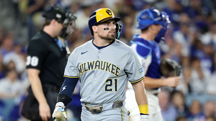 National League Championship Series - Milwaukee Brewers v Los Angeles Dodgers - Game Four