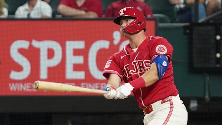 Texas Rangers third baseman Josh Jung.