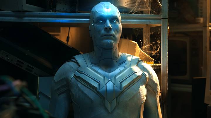 Vision (Paul Bettany) in VisionQuest exclusively on Disney+ Vision (Paul Bettany) in VisionQuest exclusively on Disney+