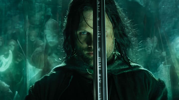 Aragon (Viggo Mortenson) in The Lord of the Rings: The Return of the King. (Courtesy of Fathom Entertainment)