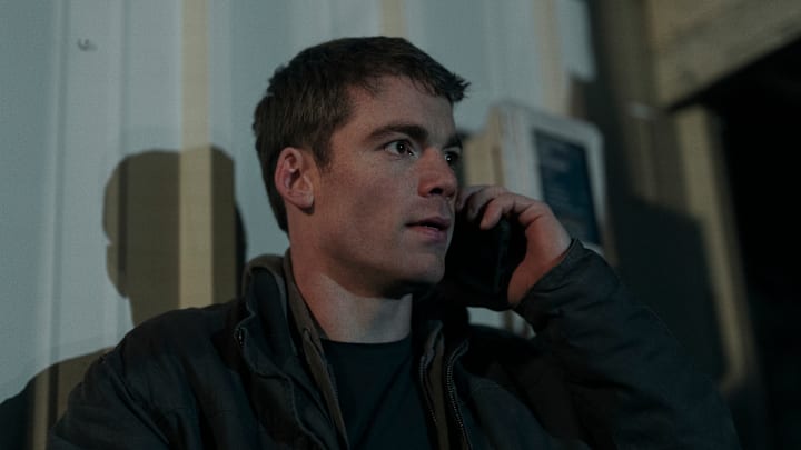 The Night Agent. Gabriel Basso as Peter Sutherland in episode 203 of The Night Agent