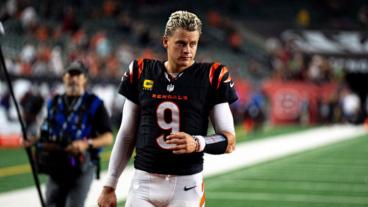 Burrow has thrown for 746 yards and five touchdowns through three games. 