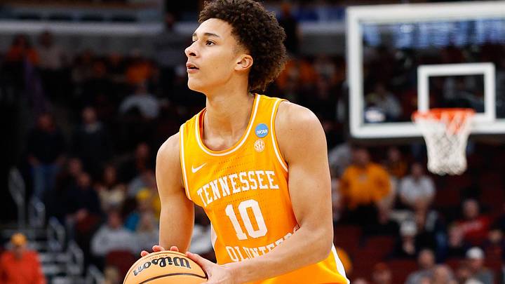 Tennessee's Nate Ament (10), a former star at Highland School, joined a long legacy of Virginia high basketball players selected in the first round of the NBA Draft.