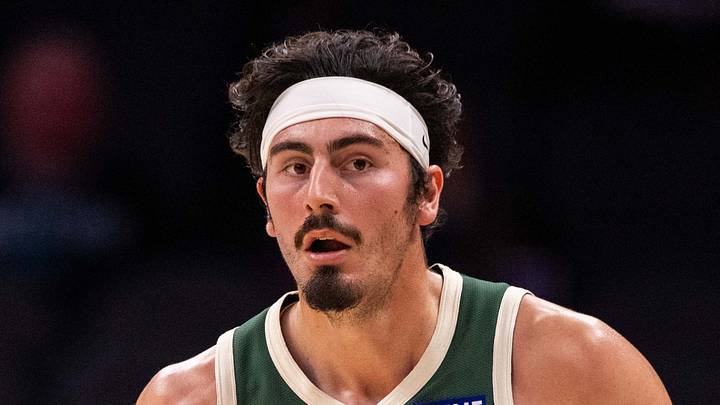 Milwaukee Bucks forward Jaime Jaquez Jr. (24) brings the ball up court during the second quarter at Spectrum Center on October 11, 2026.