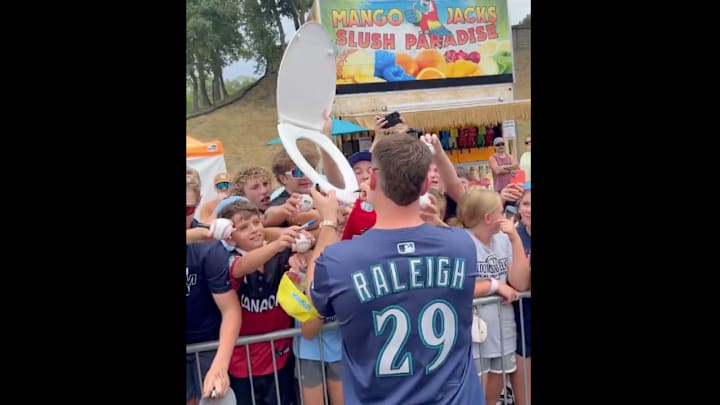 Have a year, Cal Raleigh.