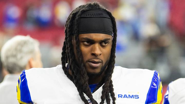 Los Angeles Rams wide receiver Davante Adams. Los Angeles Rams wide receiver Davante Adams.