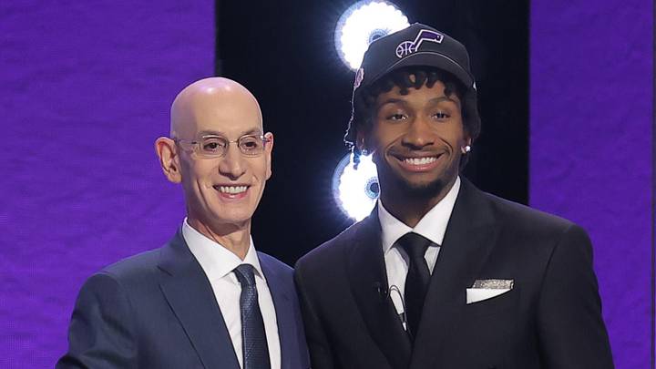 NBA commissioner and No. 2 overall pick Darryn Peterson NBA commissioner and No. 2 overall pick Darryn Peterson
