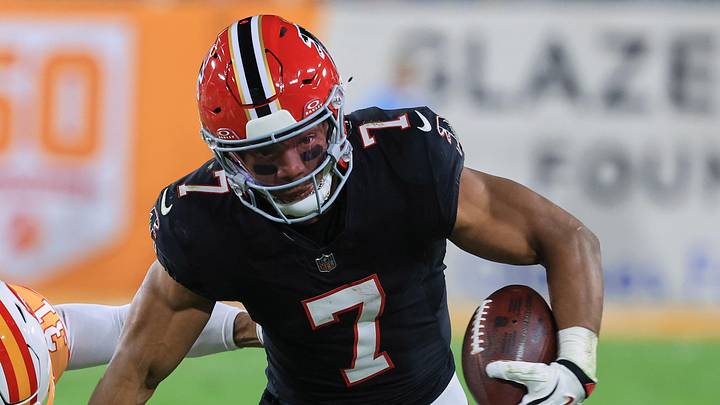 Atlanta Falcons running back Bijan Robinson will be the first overall pick in countless 2026 fantasy football drafts. Atlanta Falcons running back Bijan Robinson will be the first overall pick in countless 2026 fantasy football drafts.