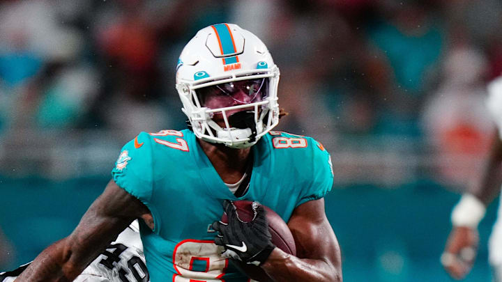 Miami Dolphins wide receiver Erik Ezukanma
