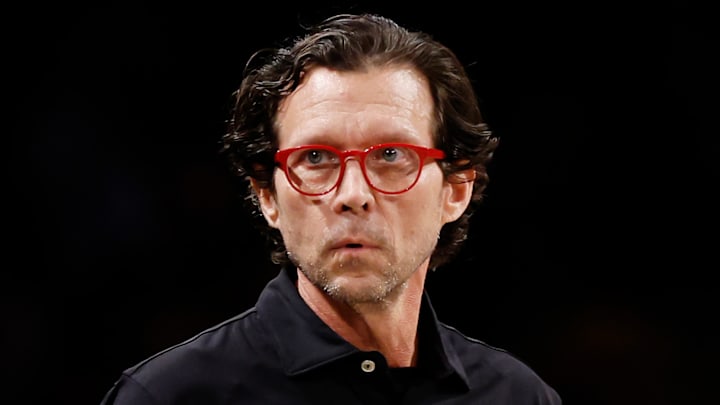Atlanta Hawks head coach Quin Snyder