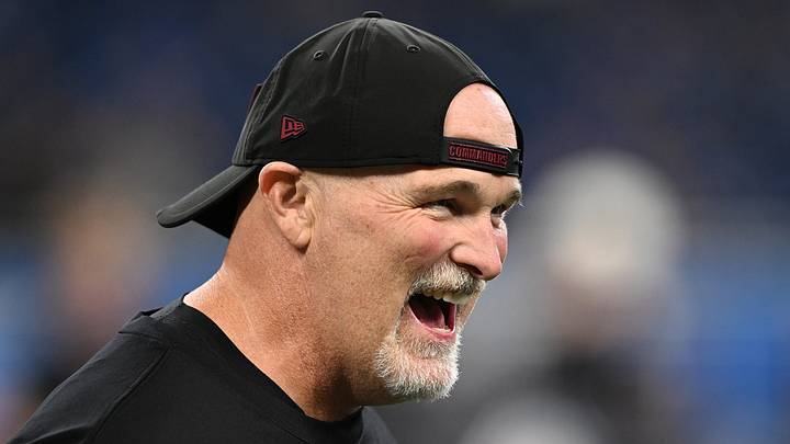 Washington Commanders head coach Dan Quinn Washington Commanders head coach Dan Quinn